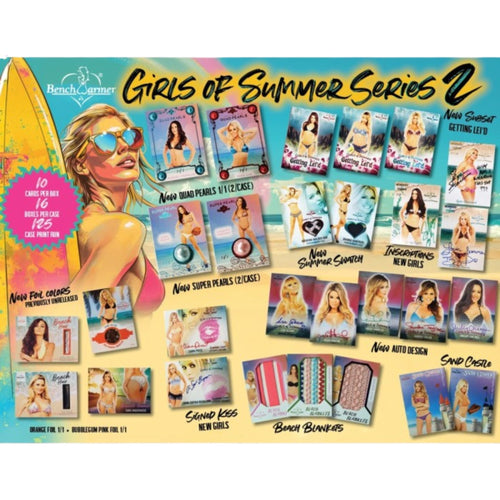 2025 Benchwarmer Girls of Summer Series 2 Hobby Box