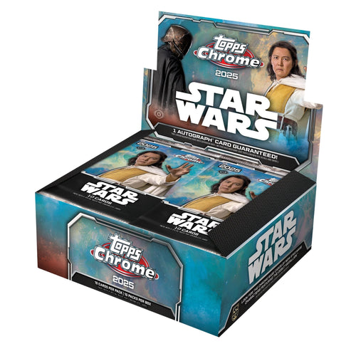 2025 Topps Chrome Star Wars Hobby Box