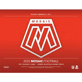 2025 Panini Mosaic Football Hobby Mega 20 Box Case