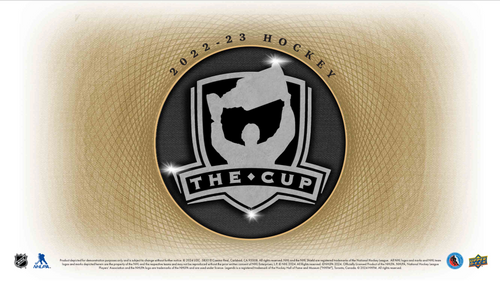 2022-23 Upper Deck The Cup Hockey 3 Box Case