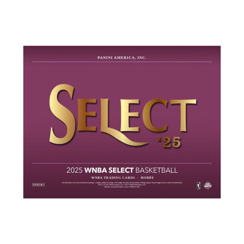 2025 Panini Select WNBA Basketball Hobby 12 Box Case