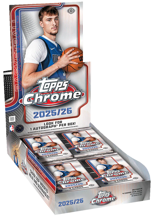 2025-26 Topps Chrome Basketball Hobby Box